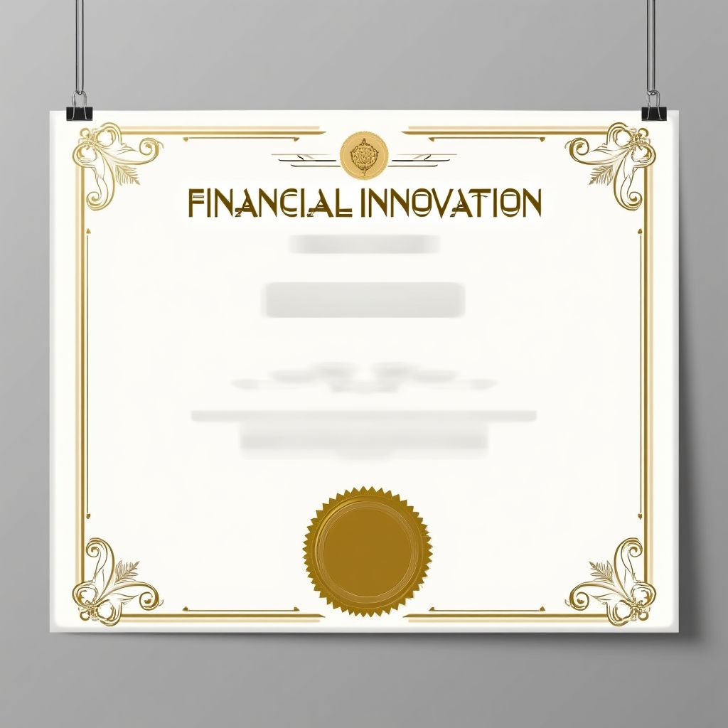 Reconocimiento Innovación Financiera